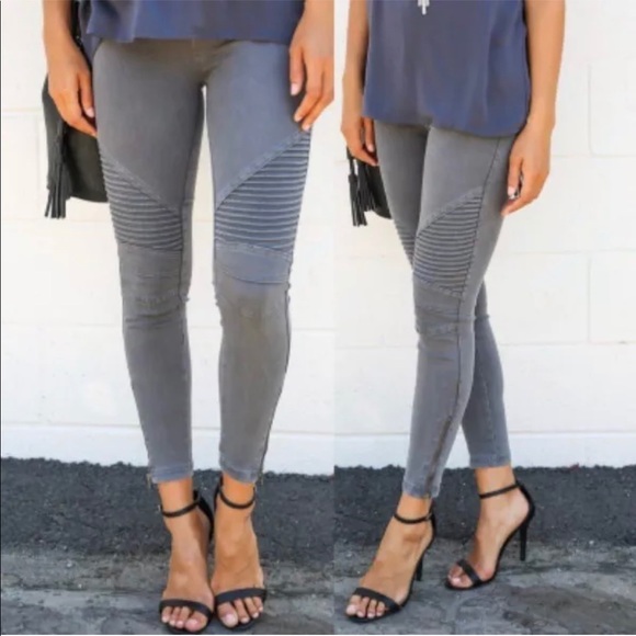 Moto Jeans with Zip Ankle - Picture 3 of 8